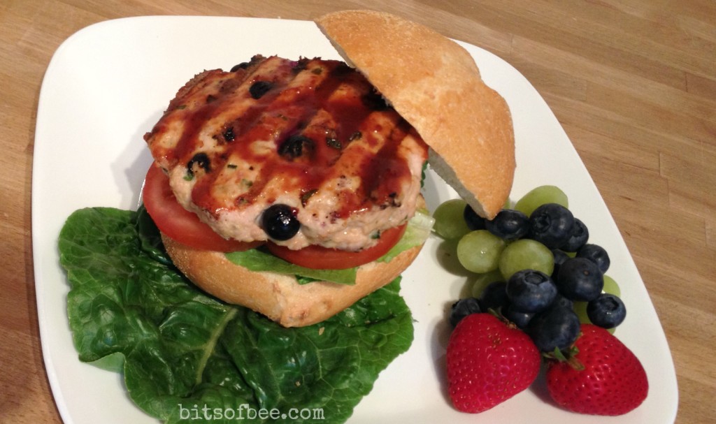 blueberry turkey burgers