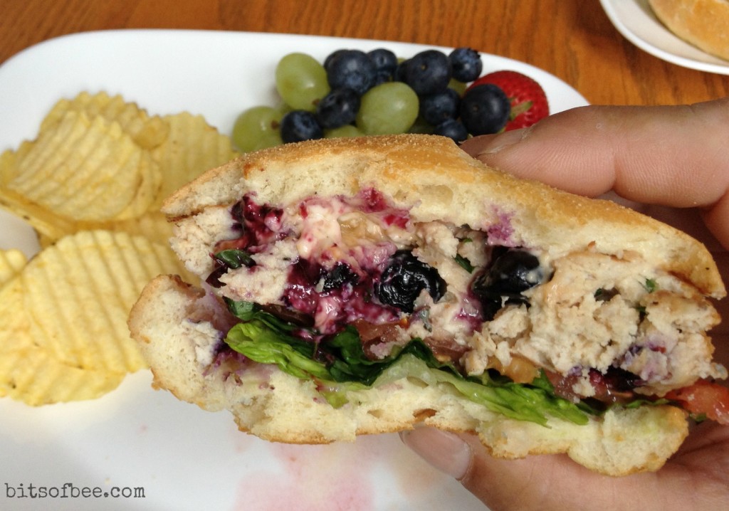 blueberry turkey burgers