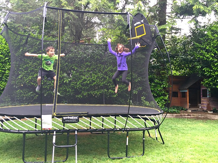 Springfree trampoline