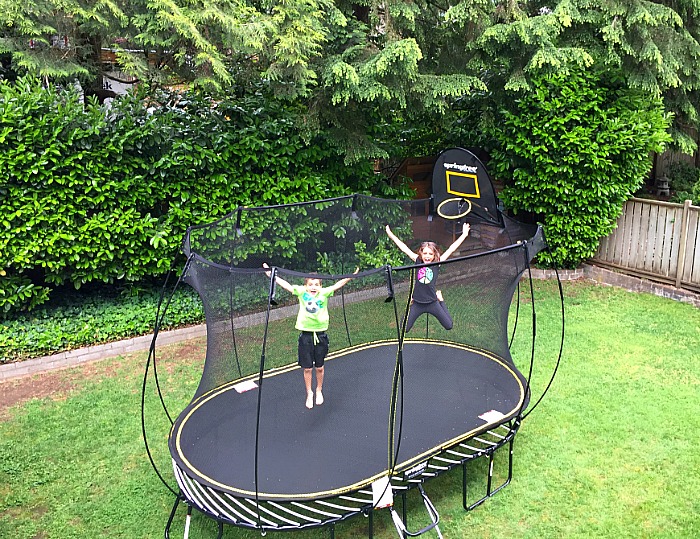 Springfree trampoline